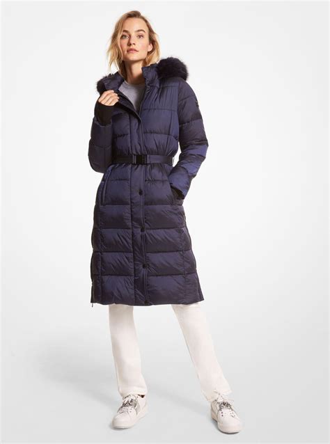 Michael kors belted puffer coat + FREE SHIPPING 